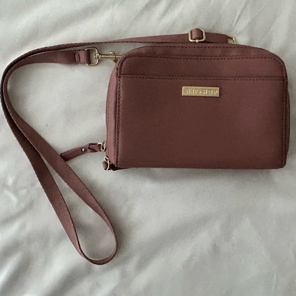 Skip Hop mauve Crossbody Bag